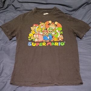 Nintendo Super Mario Black Tee